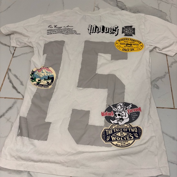 Darc Sport white/cream Graphic Tee - Picture 6 of 7